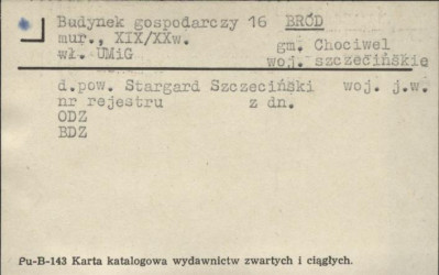 budynek gospodarczy, skan 1