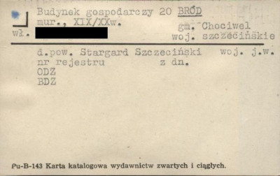 budynek gospodarczy, skan 1