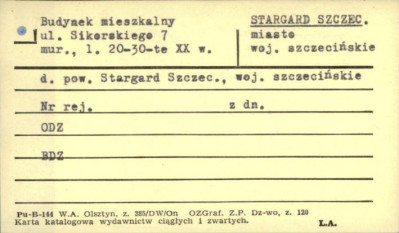 budynek mieszkalny, skan 1