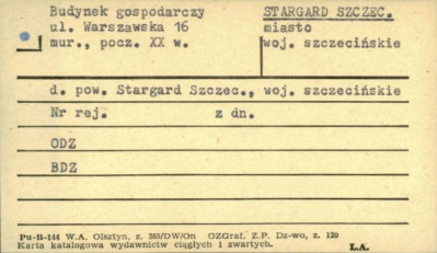 budynek gospodarczy, skan 1
