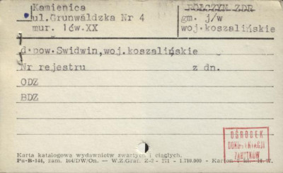 kamienica, skan 1