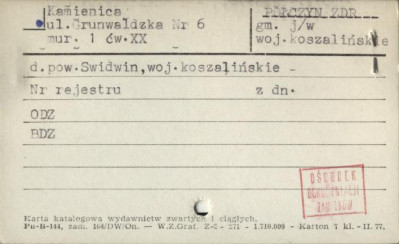 kamienica, skan 1