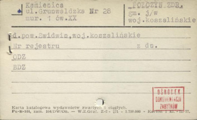 kamienica, skan 1