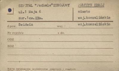 Szpital Podhale Zdrojowy, skan 1