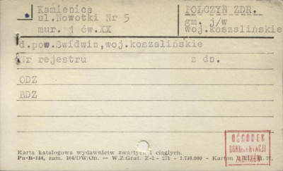 kamienica, skan 1