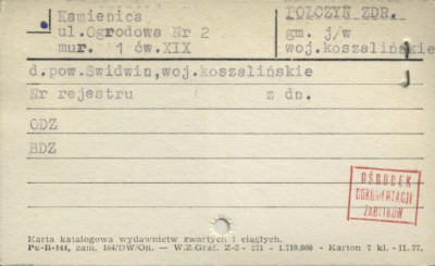 kamienica, skan 1