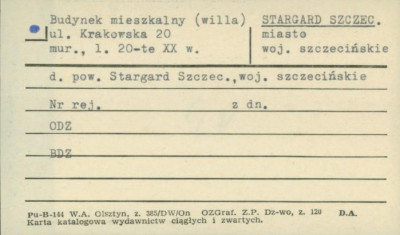 budynek mieszkalny (willa), skan 1