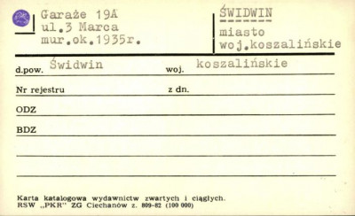 garaże, skan 1
