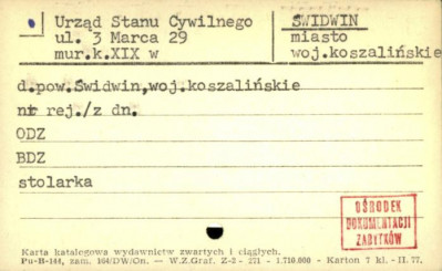Urząd Stanu Cywilnego, skan 1