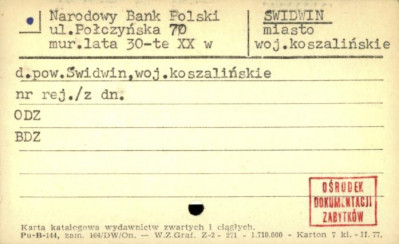 Narodowy Bank Polski, skan 1
