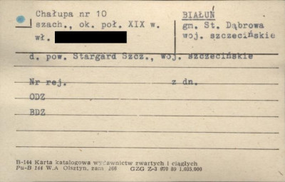 chałupa, skan 1