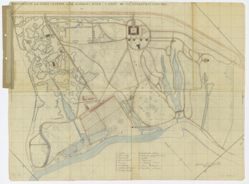 plan parku, skala 1:2500, skan 1
