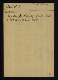 wypis z Środoń A., Materiały do inwentarza zabytkowych buków w Polsce w: „Ochrona Przyrody” R. 17 (1937) dotyczący zabytkowych buków w alei parkowej , skan 1