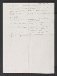 odsyłacz do Ciołek G., Rejestr ogrodów zabytkowych województwa lubelskiego, Warszawa 1947, s. 148 zawierający wykaz poezji tematycznych dotycząca miejscowego pałacu, skan 1