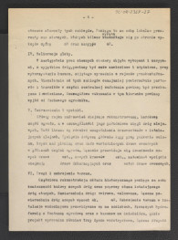 opis techniczny wstępnego projektu ogrodu zabytkowego w Kozłówce z 15 grudnia 1966 r. zawierający streszczenie przekazów historycznych, ogólną koncepcję projektu wstępnego, informacje o ukształtowaniu terenu, melioracji, drzewostanie oraz drogach; pięć kart, skan 4
