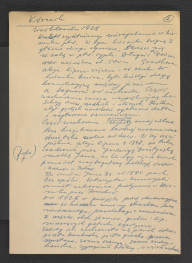 wypis z Wróblewski A., Projekt organizacji Instytutu Drzewoznawczego w Kórniku w: „Rocznik Polskiego Towarzystwa Dendrologicznego” nr 2 (1928), s. 166-171 dotyczący usytuowania miasteczka, dziejów zamku, właścicieli posesji oraz tamtejszego drzewostanu; trzy karty, skan 2