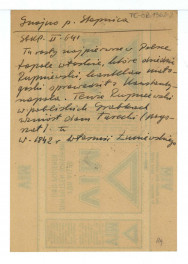 wypis z SŁOWNIK GEOGRAFICZNY KRÓLESTWA POLSKIEGO  t. II, s. 641 dotycząca właścicieli miejscowego majątku  , skan 1