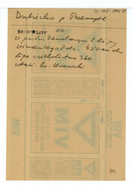wypis z  Środoń A., Inwentarz zabytkowych lip w Polsce w: „Ochrona Przyrody”, 1935 dotycząca drzewostanu w zamkowym parku, skan 1