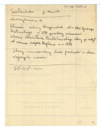 wypis z  Durczykiewicz L., Dwory polskie w Wielkim Księstwie Poznańskim, Poznań 1912, s. 12 dotycząca właścicieli murowanego dworu ww. miejscowości , skan 1