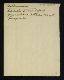 wypis z Łubieński W., Świat we wszystkich swoich częściach większych y mniejszych…, Wrocław 1740, s. 422 wzmiankujący pałac książąt Sanguszków                , skan 1