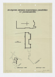 1. plan sytuacyjny klasztoru 2. orientacja w terenie, skan 1