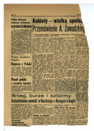 wycinek z „Życie Warszawy – dodatek ilustrowany” z 24 października 1965 r.  , skan 2