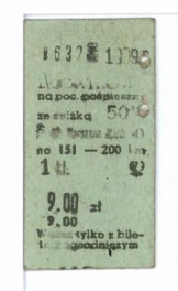varia (pokwitowania, bilety kolejowe) w kopercie      , skan 4