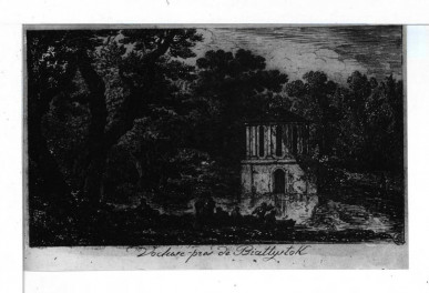 Reprodukcja akwaforty Vocluse pre's de Białłystok w M.X.C - R. 10047, skan 1
