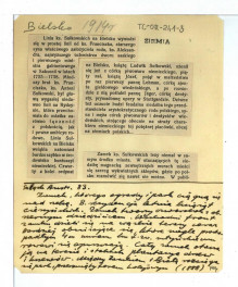 wypis z „Ziemia” (1913), 583 oraz z „Szlask Autriacki” 83. 1888, skan 1