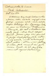 wypis z Orłowicz M., Ilustrowany przewodnik po Lwowie, Warszawa 1925, s. 124 , skan 1