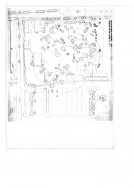 fotografia czarno-biała; plan miejscowości (1 : 200) z 1960 r.    , skan 1