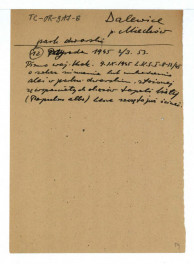 pismo opublikowane w czasopiśmie „Przyroda” 2/3 (1945), s. 53 , skan 1