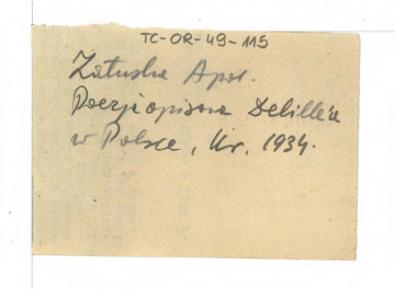 odsyłacz do Załuska A., Poezja opisowa Delille’a w Polsce, Kraków 1934 , skan 1