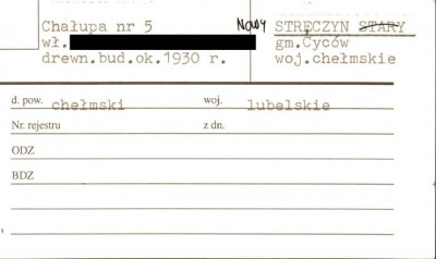 chałupa, skan 1