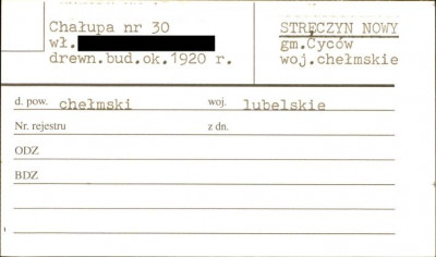chałupa, skan 1