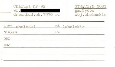 chałupa, skan 1