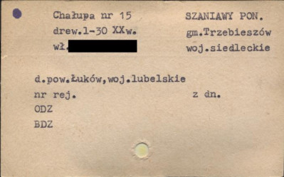 chałupa, skan 1