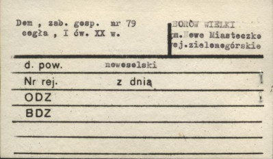 dom, zabudowania gospodarcze, skan 1