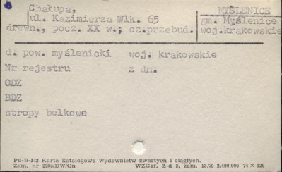 chałupa, skan 1