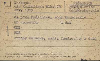 chałupa, skan 1