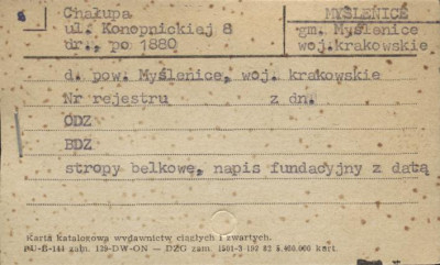 chałupa, skan 1