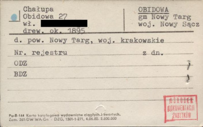 budynek mieszkalny, skan 3