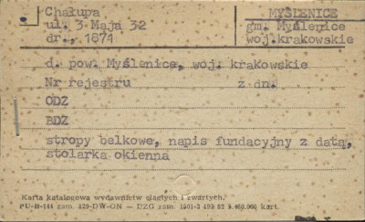 chałupa, skan 1