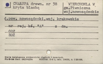chałupa, skan 1
