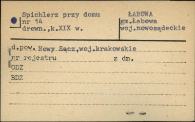 spichlerz przy domu, skan 1