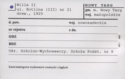 willa II, skan 1