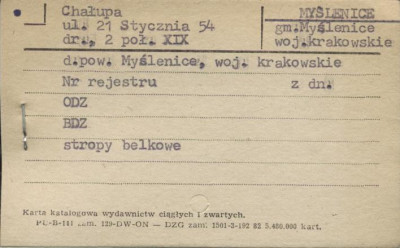 chałupa, skan 1