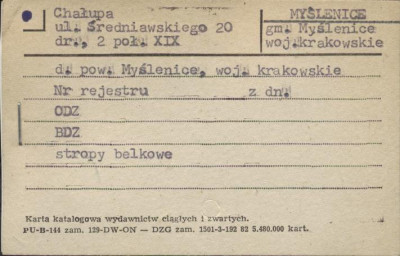 chałupa, skan 1