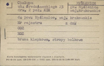 chałupa, skan 1