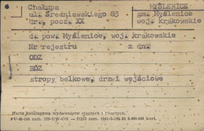 chałupa, skan 1